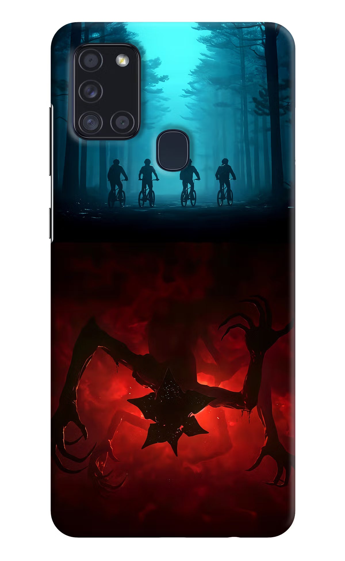 Ordinary Things Downside Up Samsung A21s Hard Case Back Cover by Casekaro