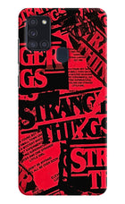Ordinary Things Samsung A21s Hard Case Back Cover by Casekaro
