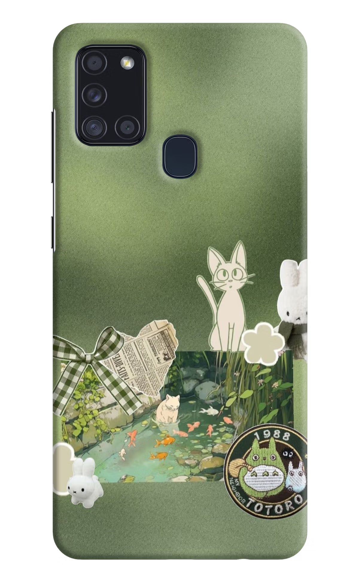 Aesthetic anime Samsung A21s Back Cover