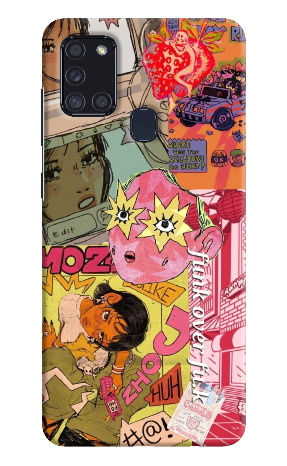 Funkover Samsung A21s Back Cover