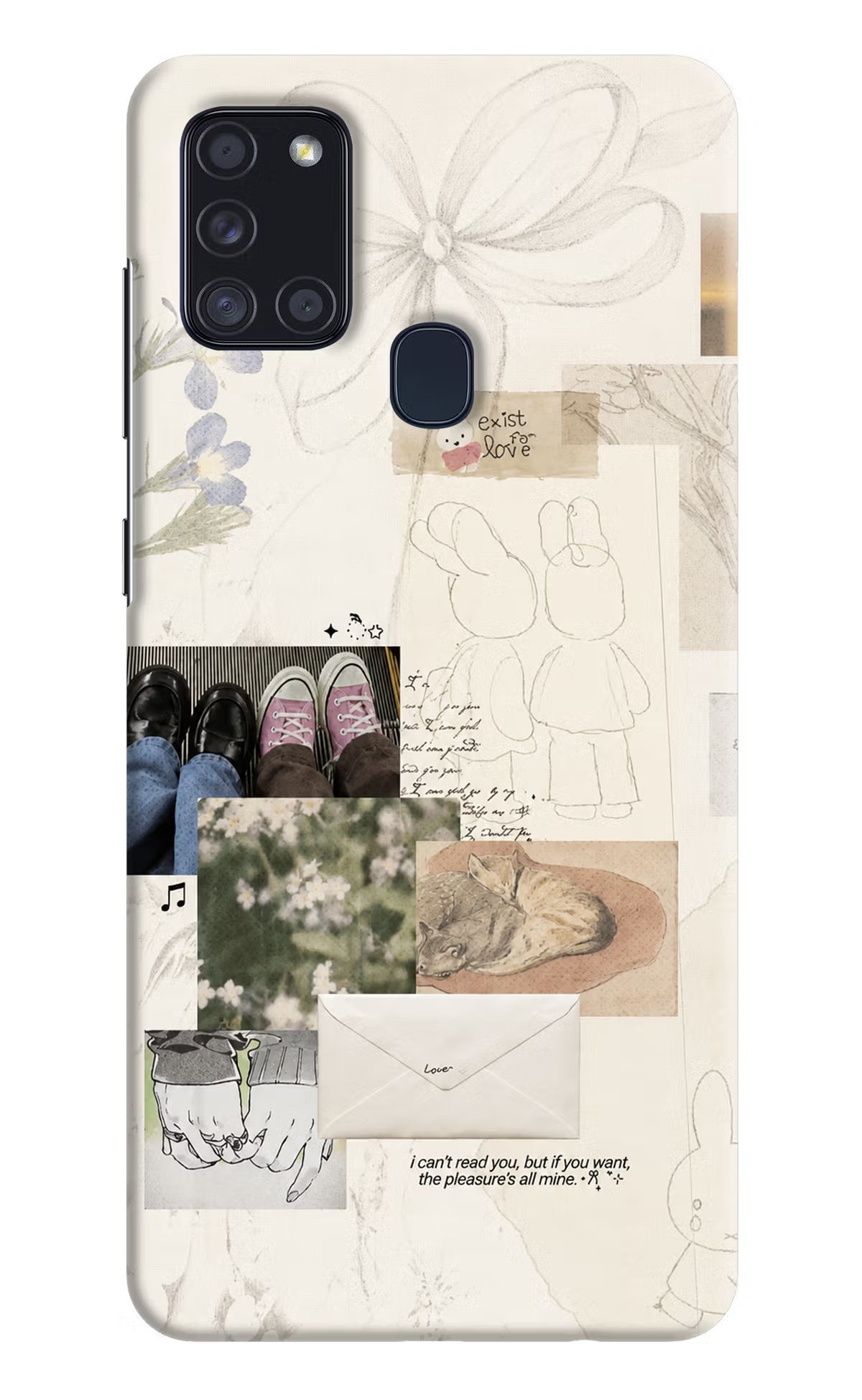 Soft Aesthetic Samsung A21s Back Cover