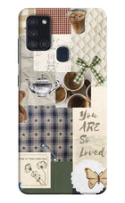 Cookie Samsung A21s Hard Case Back Cover by Casekaro