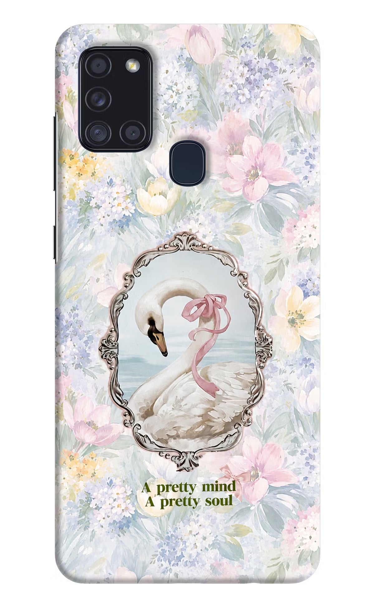 Pretty Mind Pretty Soul Samsung A21s Back Cover