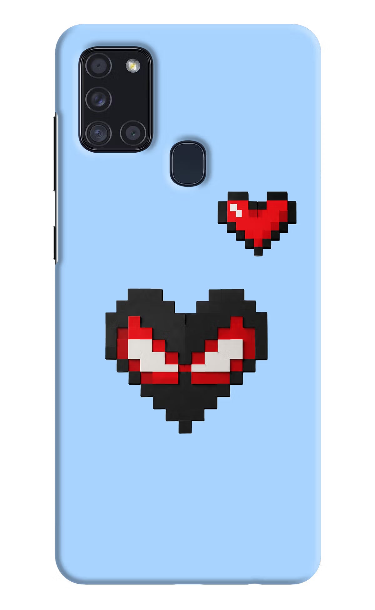 Peter Heart Samsung A21s Back Cover