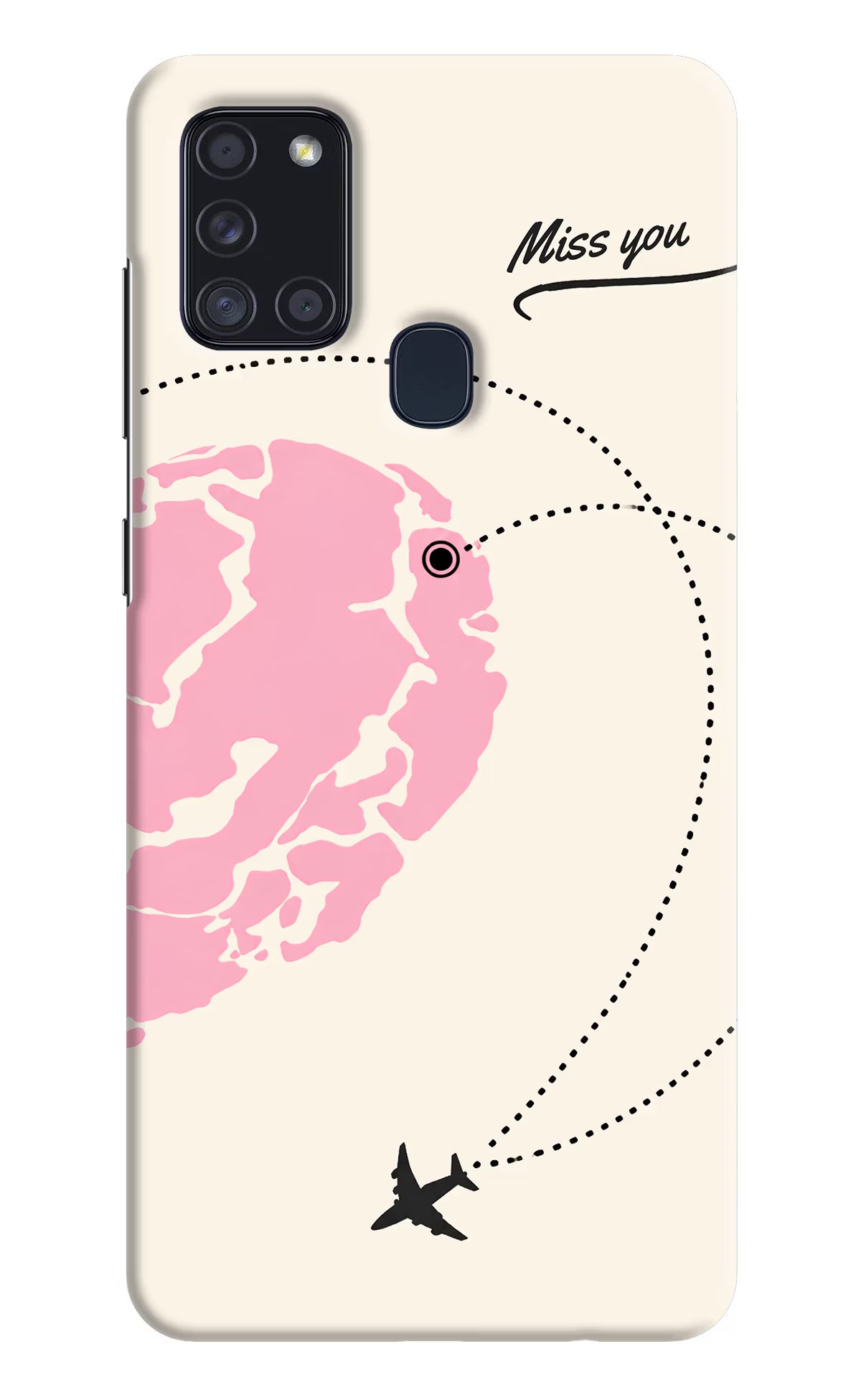 Miss Orbit Samsung A21s Back Cover