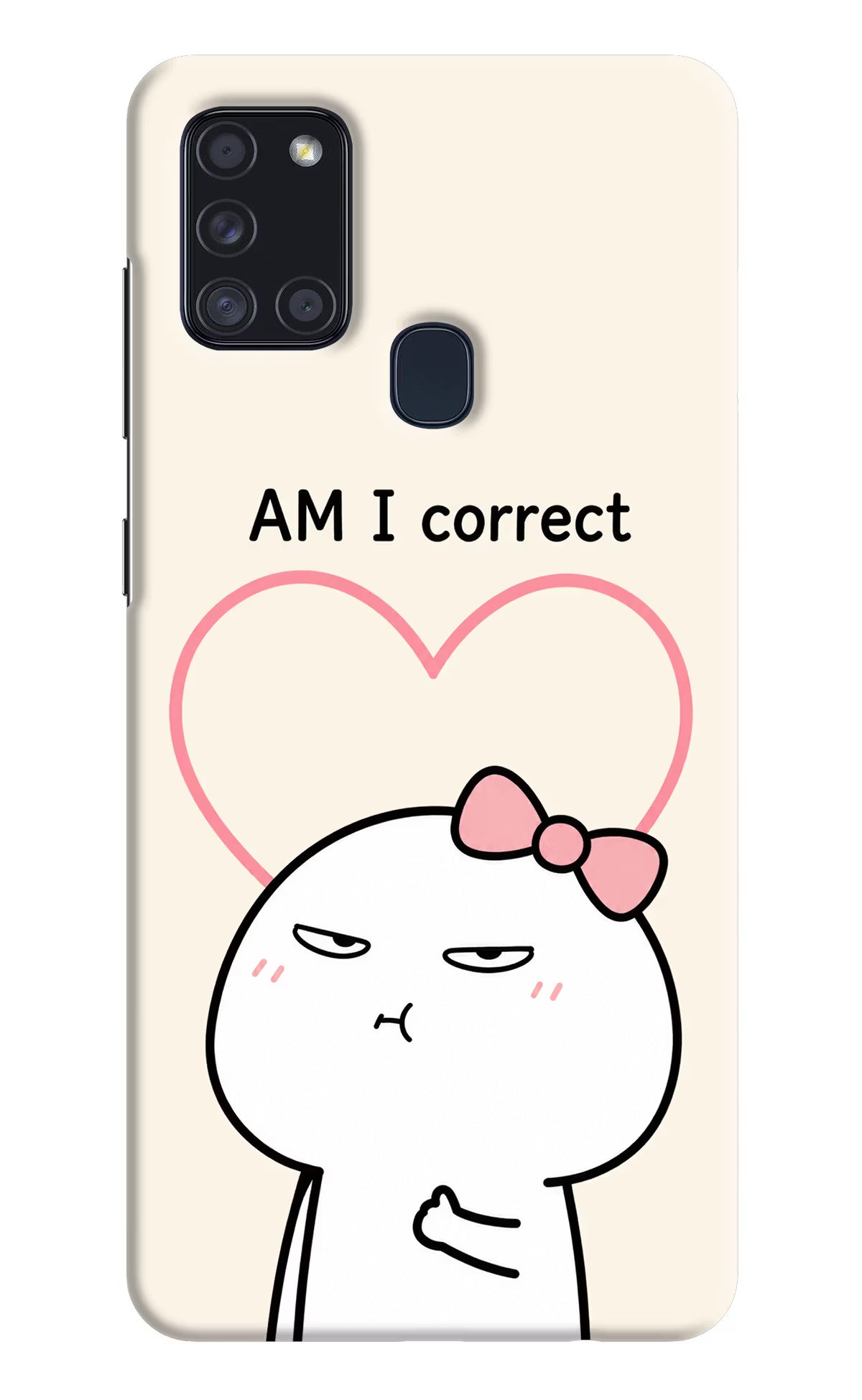 Always Right Samsung A21s Back Cover