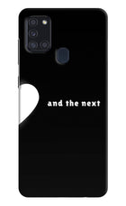 Next World Samsung A21s Hard Case Back Cover by Casekaro