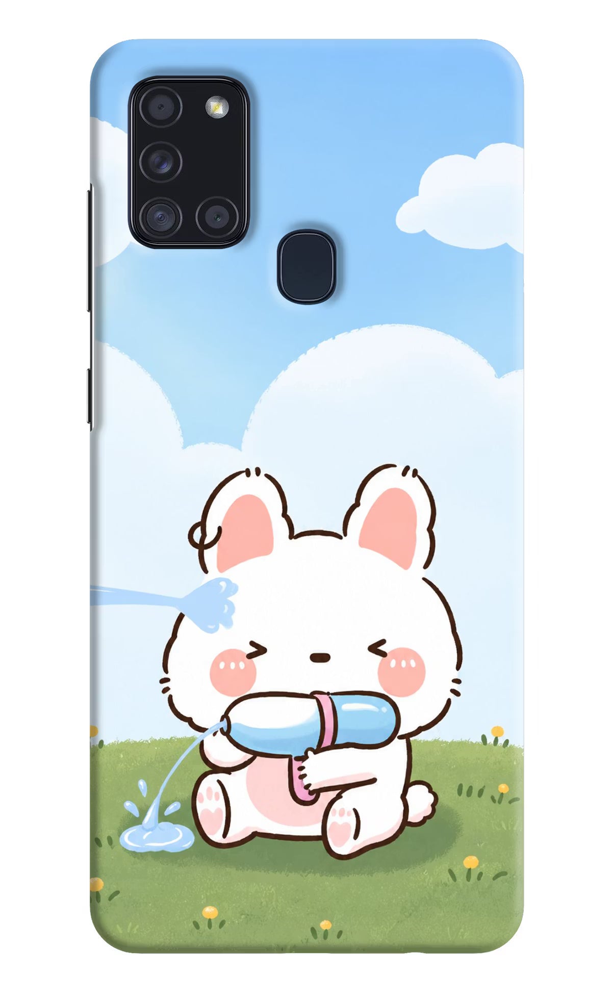 Bunny Treat Samsung A21s Back Cover