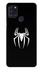 Miles Symbol Samsung A21s Hard Case Back Cover by Casekaro
