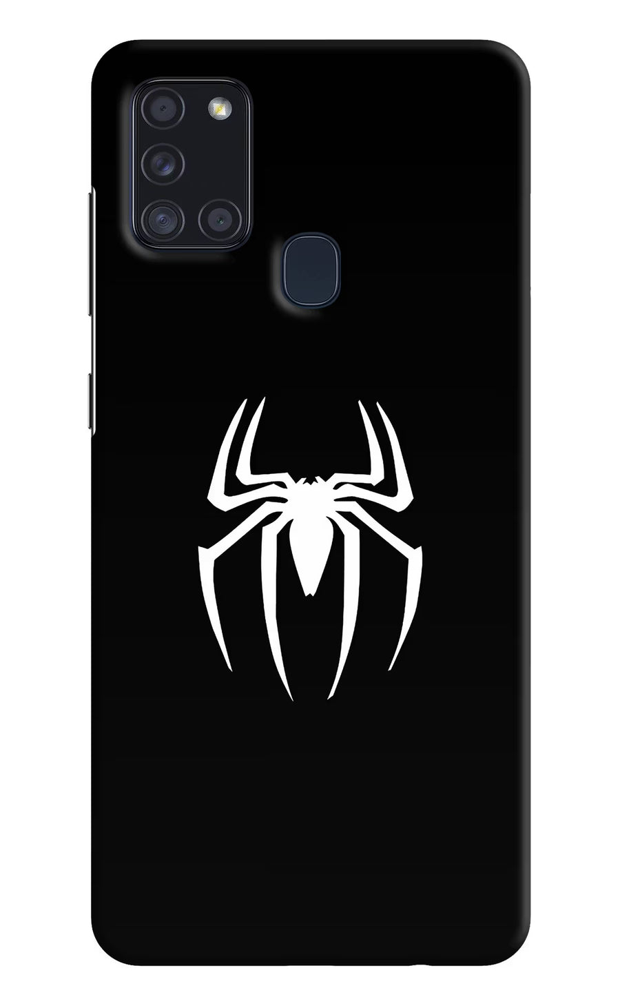 Miles Symbol Samsung A21s Back Cover, Hard case