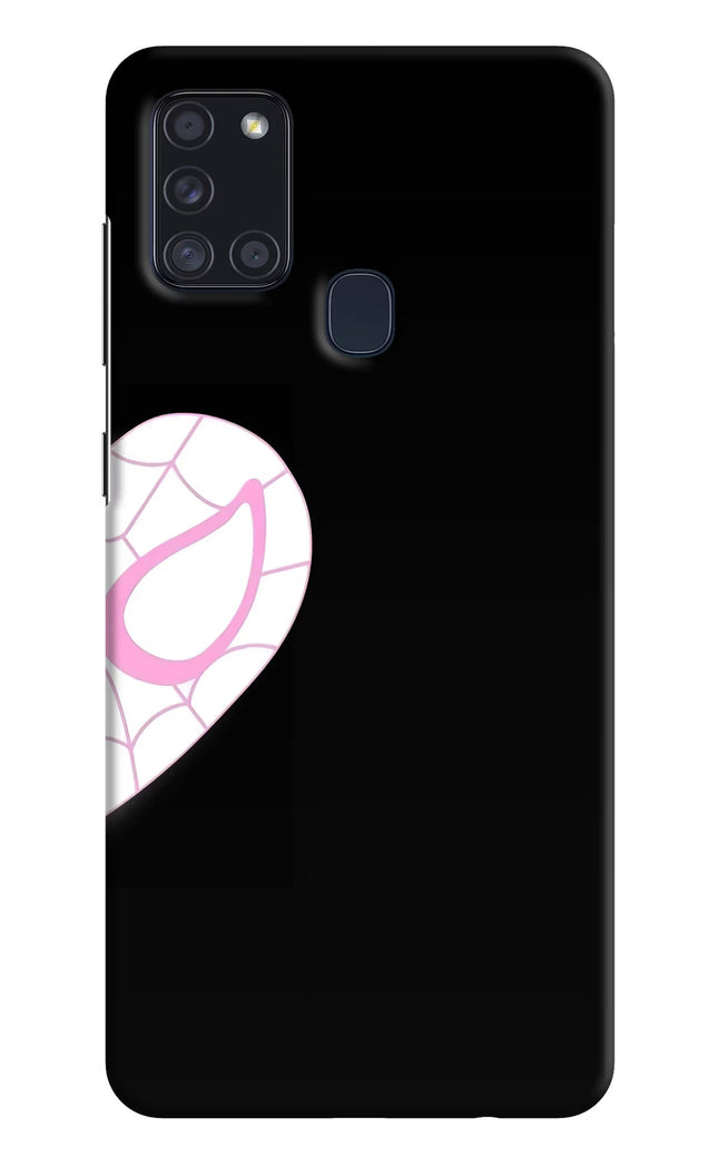 Gwen Mask Samsung A21s Hard Case Back Cover by Casekaro