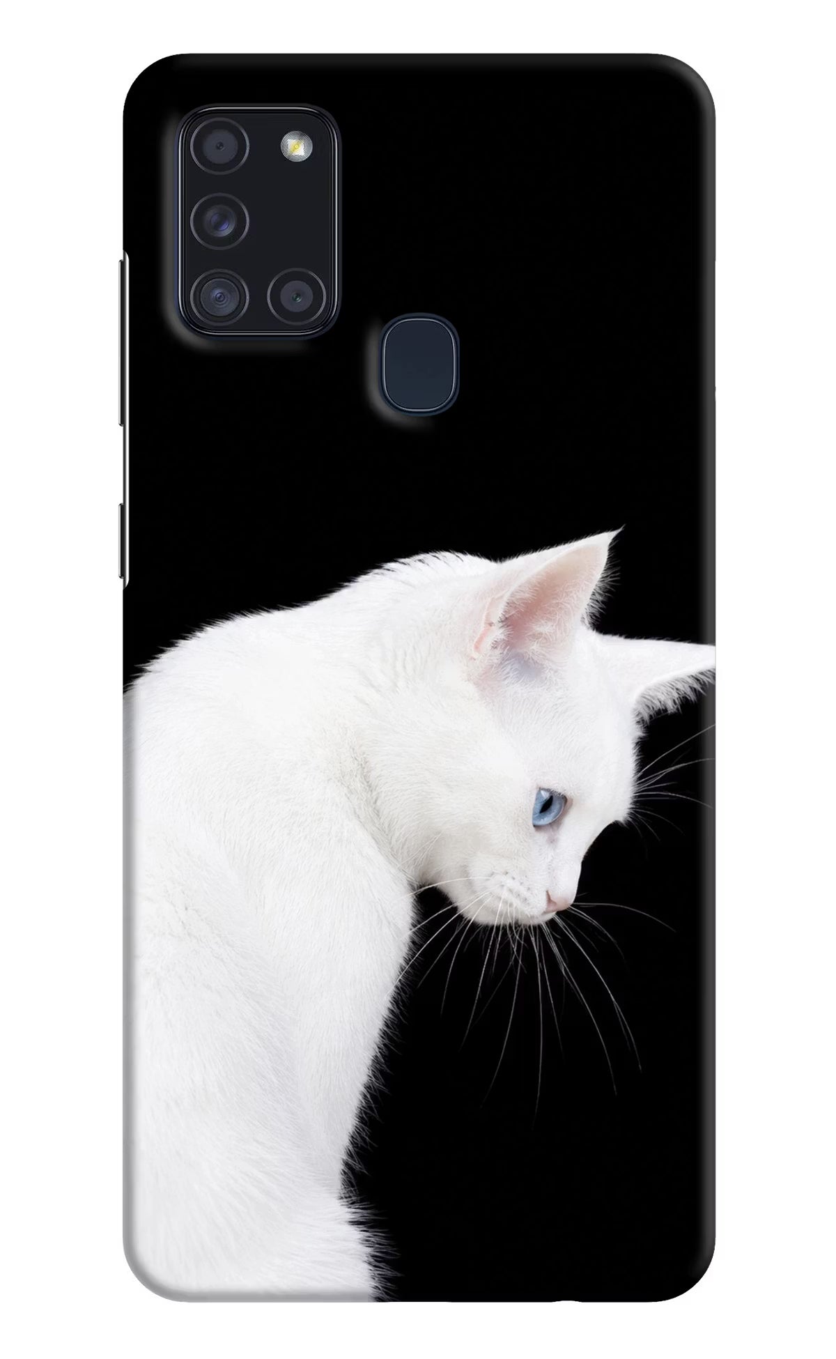 Snow Gaze Samsung A21s Back Cover