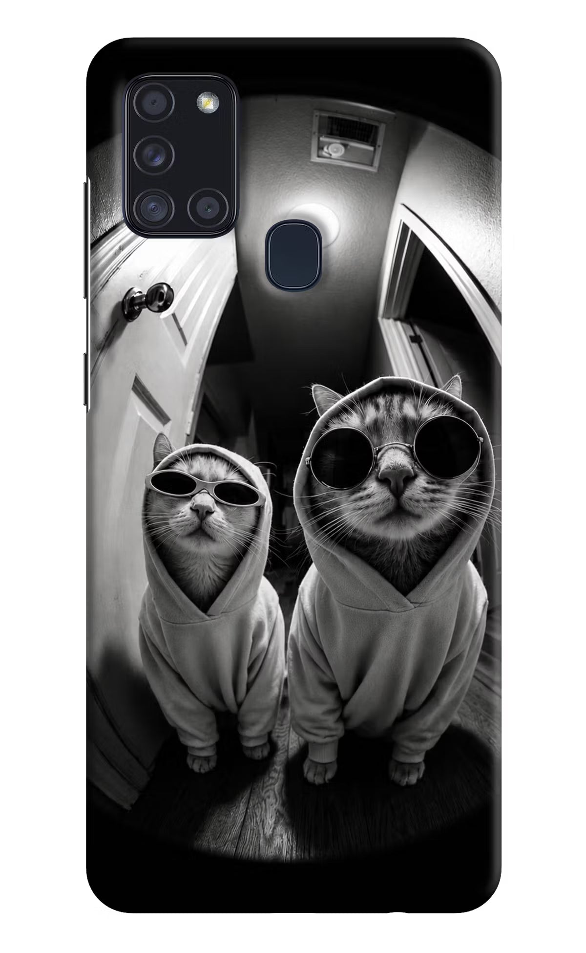 Hood Cats Samsung A21s Back Cover