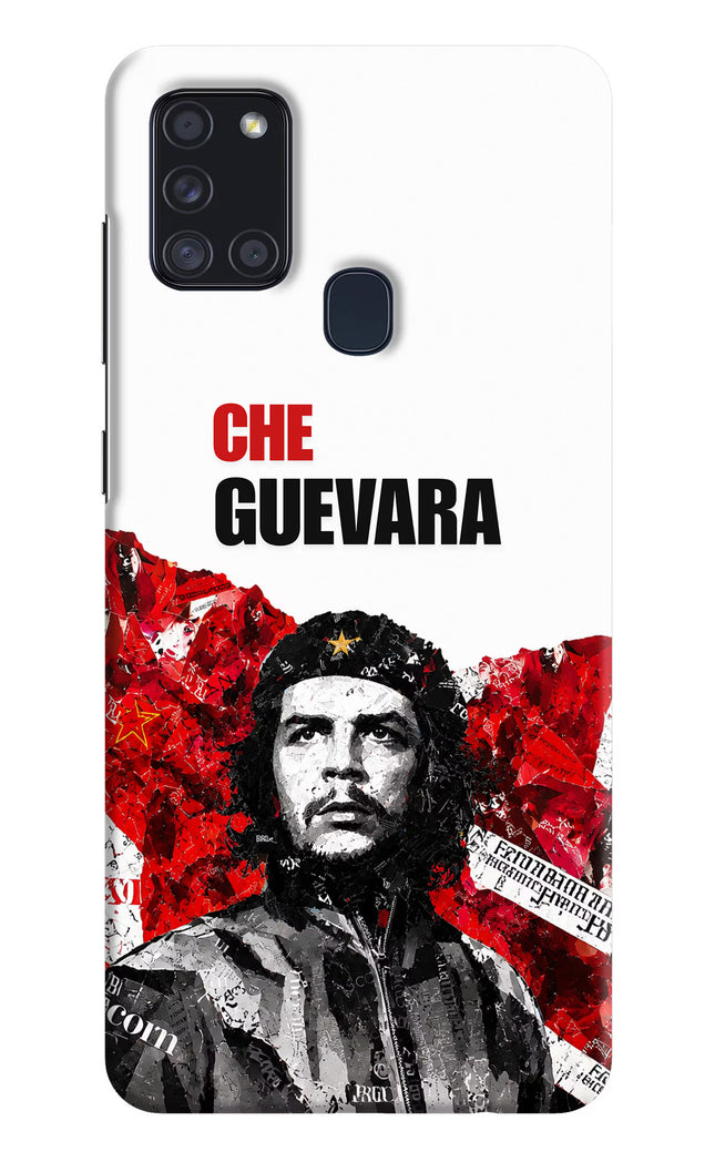 Che Guevara Revolution Samsung A21s Hard Case Back Cover by Casekaro