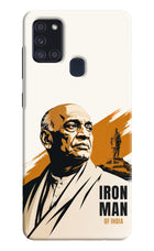 Sardar Patel Iron Will Samsung A21s Hard Case Back Cover by Casekaro