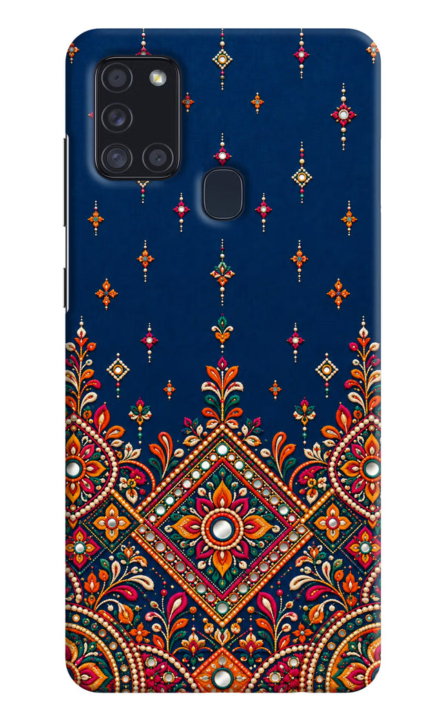 Neel Noor Samsung A21s Hard Case Back Cover by Casekaro