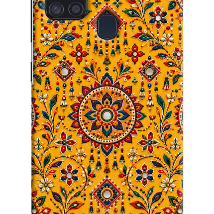 Sunlit Aura Samsung A21s Back Cover