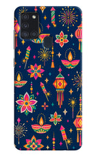 Festive Pop Samsung A21s Hard Case Back Cover by Casekaro