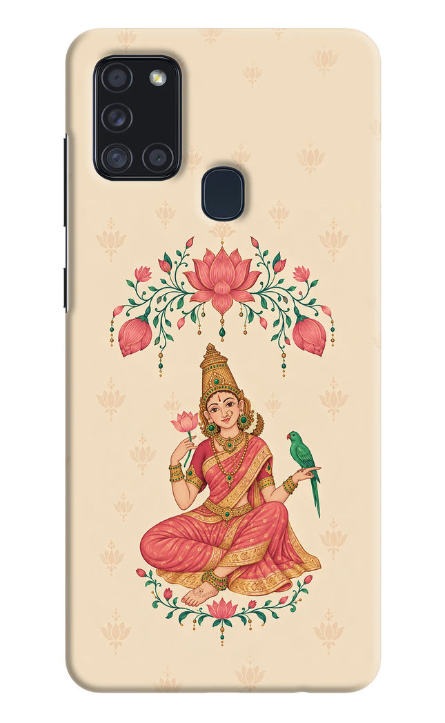 Goddess Lakshmi Samsung A21s Hard Case Back Cover by Casekaro