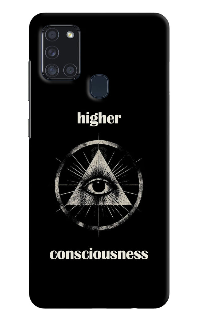 Illuminati Eye Samsung A21s Hard Case Back Cover by Casekaro