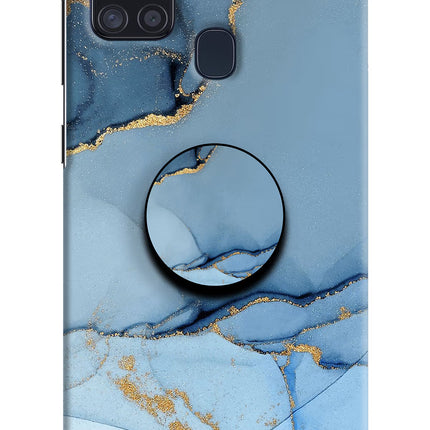 Blue Marble Samsung A21s Pop Case by Casekaro