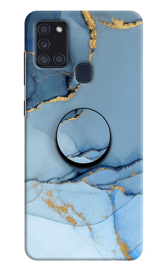 Blue Marble Samsung A21s Pop Case by Casekaro