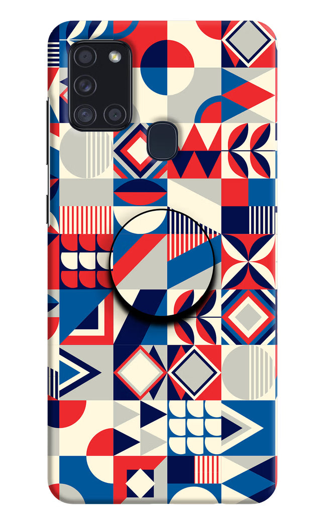 Colorful Pattern Samsung A21s Pop Case by Casekaro