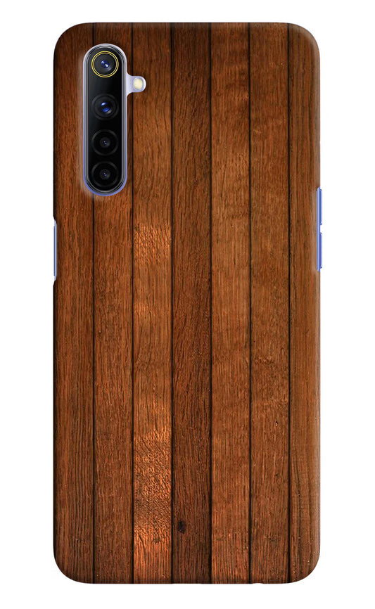 Wooden Artwork Bands Realme 6/6i Hard Case Back Cover by Casekaro