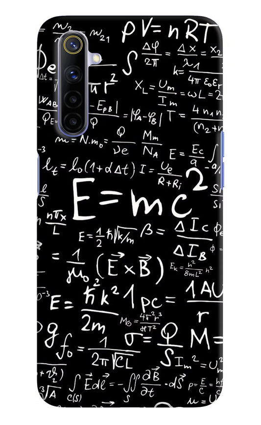 Physics Formula Realme 6/6i Hard Case Back Cover by Casekaro