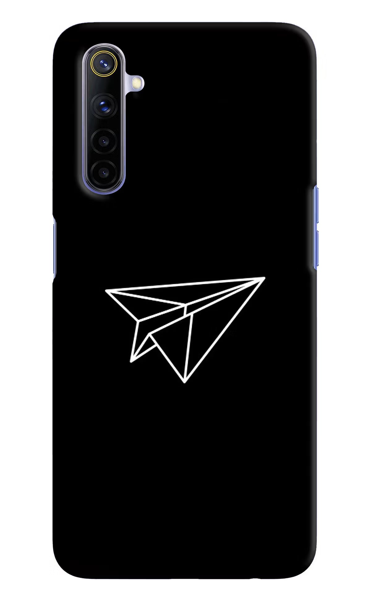 Paper Plane White Realme 6/6i Hard Case Back Cover by Casekaro