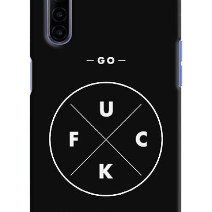 Go Fuck Yourself Realme 6/6i Hard Case Back Cover by Casekaro