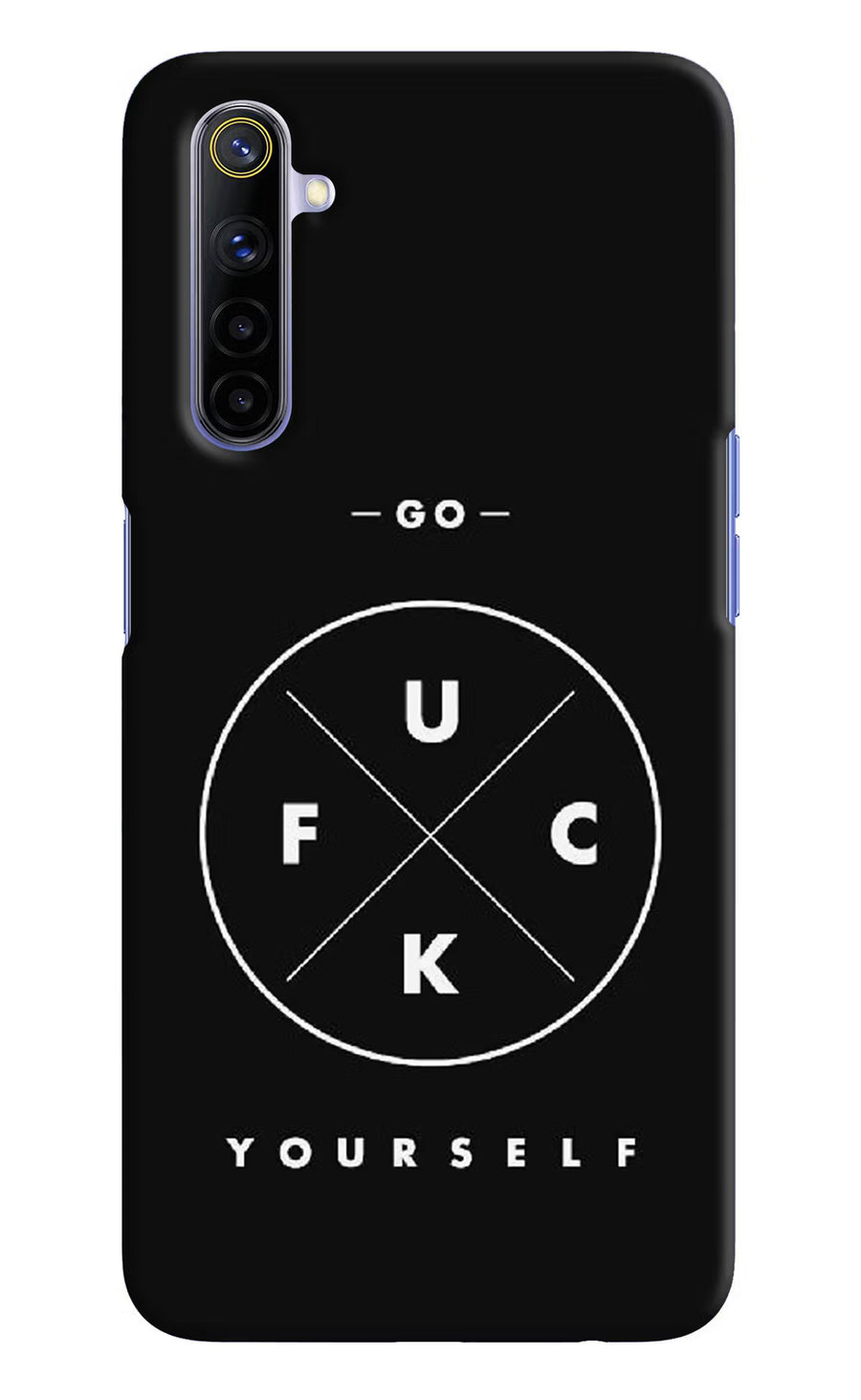 Go Fuck Yourself Realme 6/6i Back Cover, Hard case