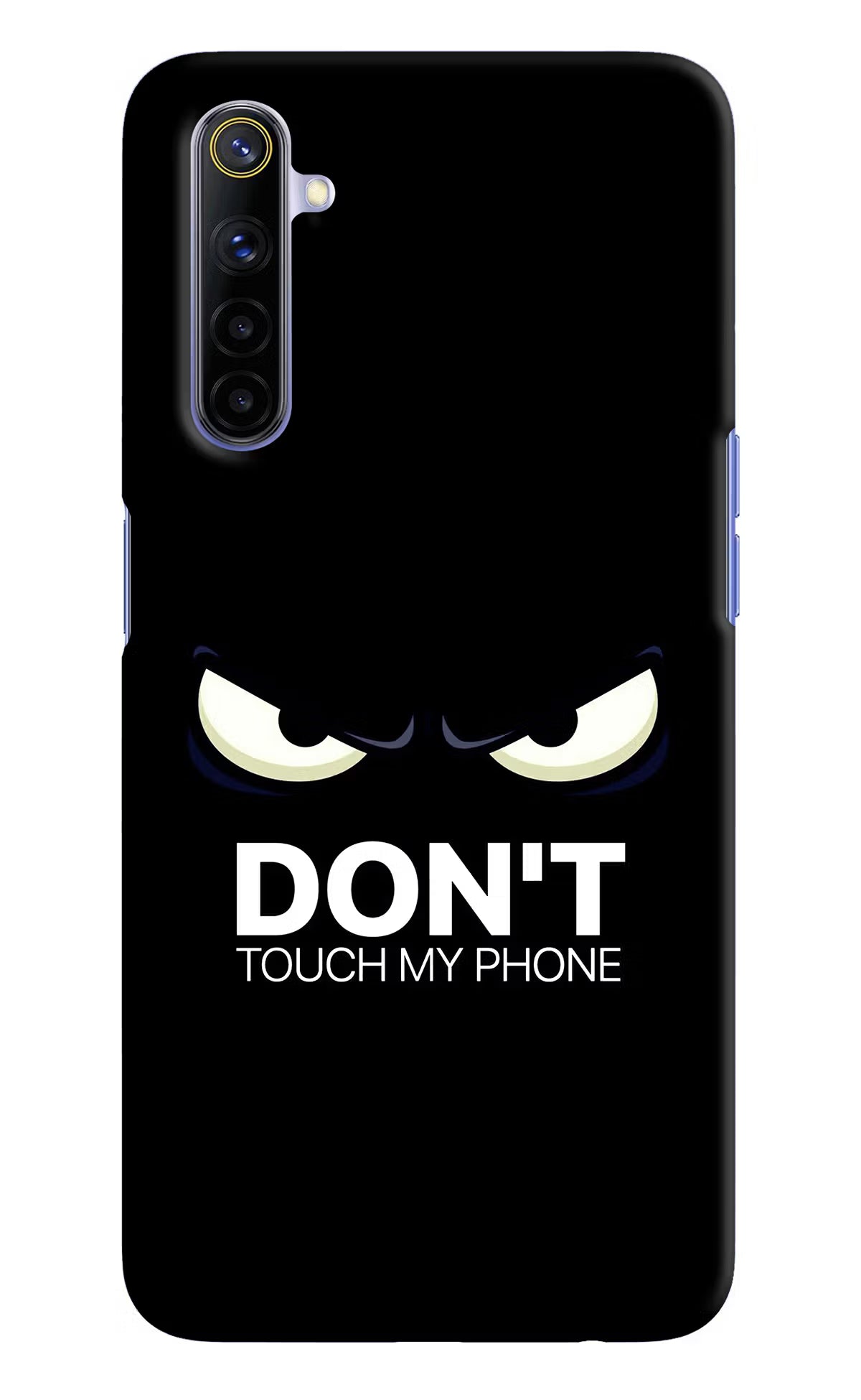 Don'T Touch My Phone Realme 6/6i Hard Case Back Cover by Casekaro