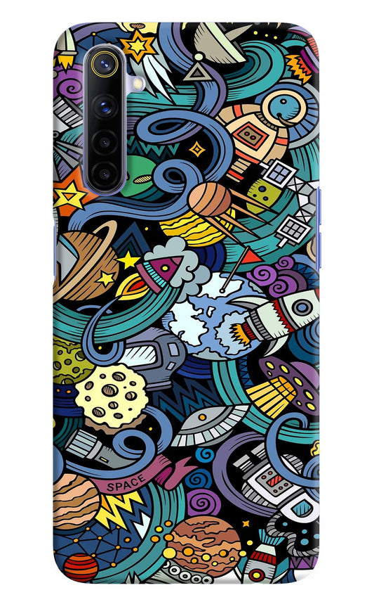 Space Abstract Realme 6/6i Hard Case Back Cover by Casekaro