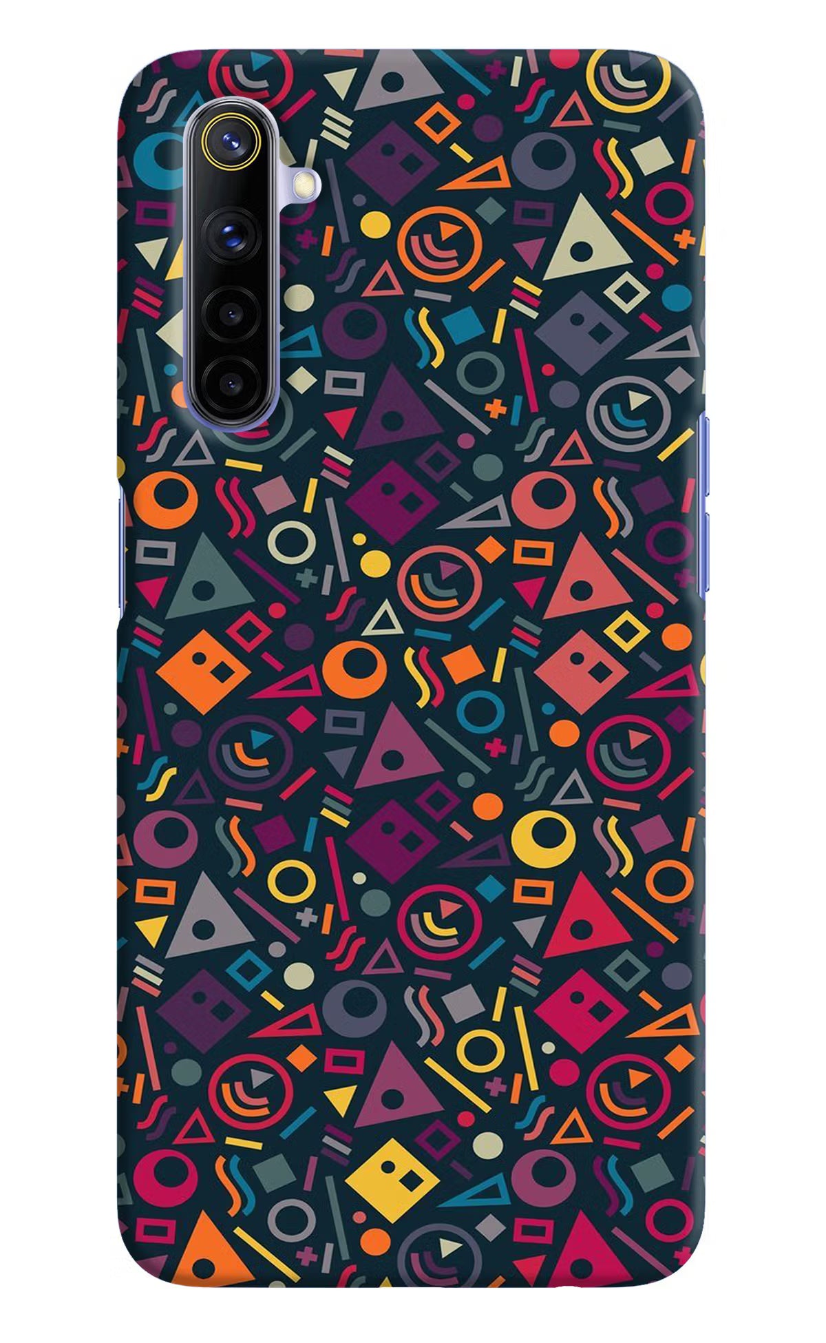 Geometric Abstract Realme 6/6i Hard Case Back Cover by Casekaro