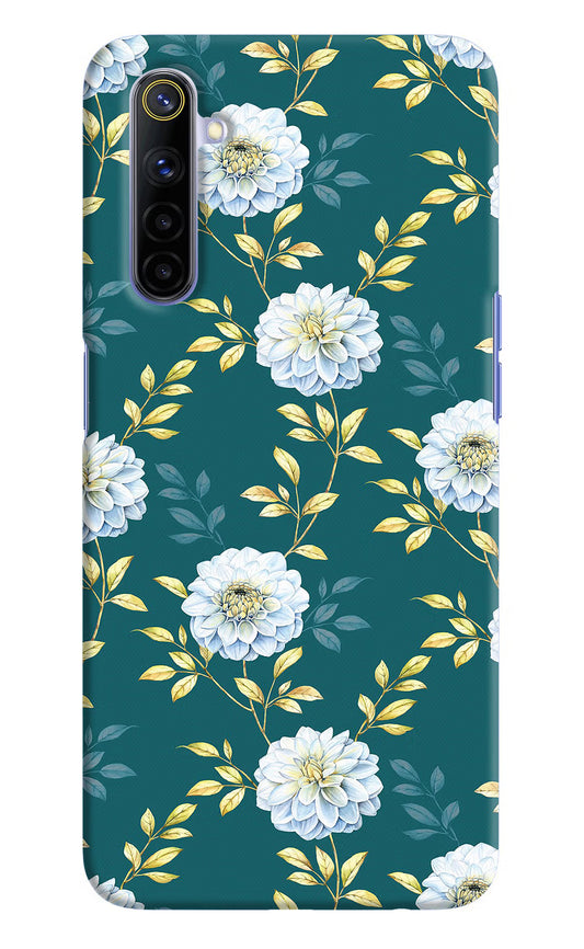 Flowers Realme 6/6i Hard Case Back Cover by Casekaro