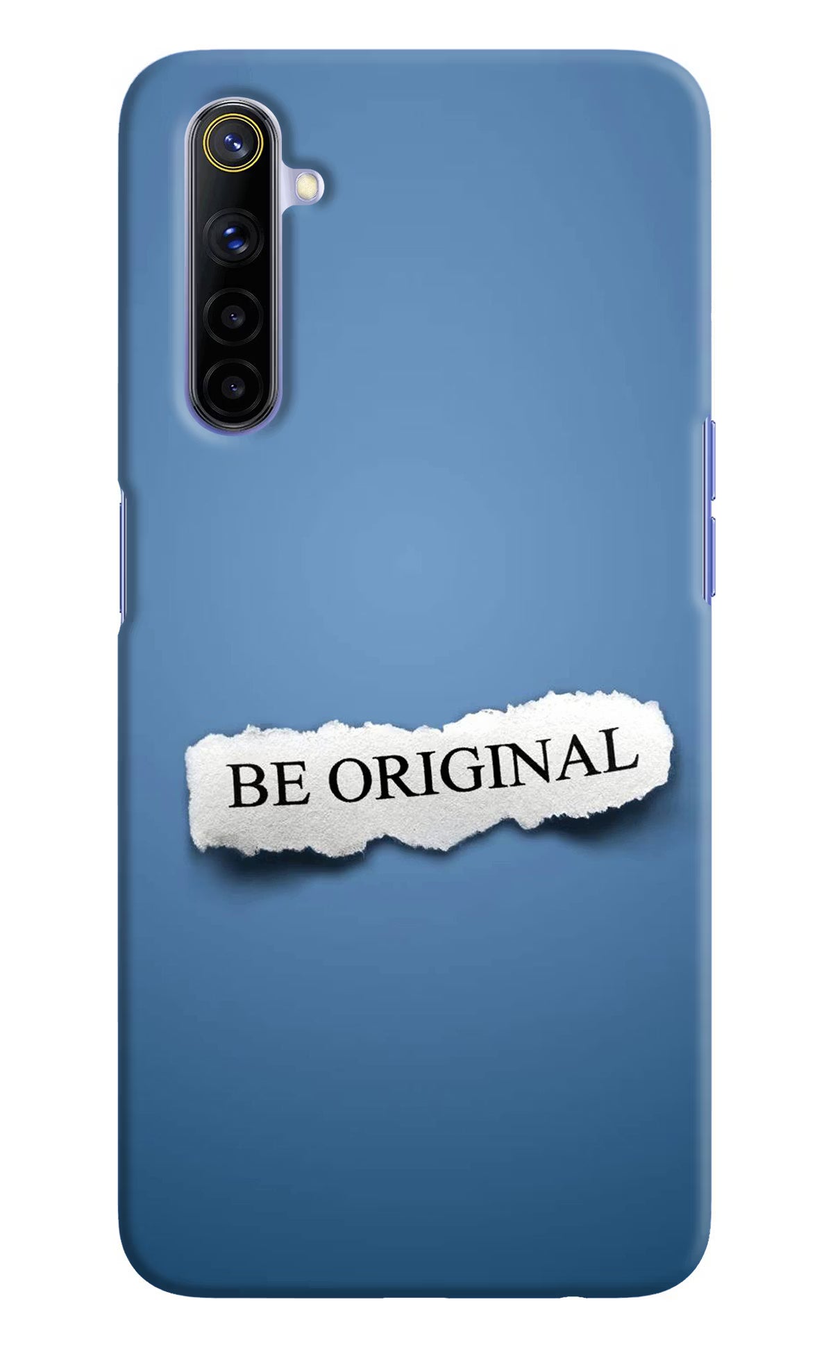 Be Original Realme 6/6i Hard Case Back Cover by Casekaro