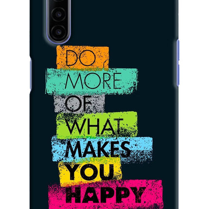Do More Of What Makes You Happy Realme 6/6i Hard Case Back Cover by Casekaro