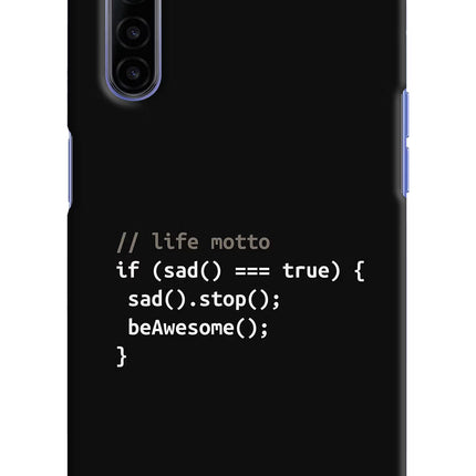 Life Motto Code Realme 6/6i Hard Case Back Cover by Casekaro