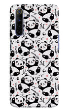 Cute Panda Realme 6/6i Hard Case Back Cover by Casekaro