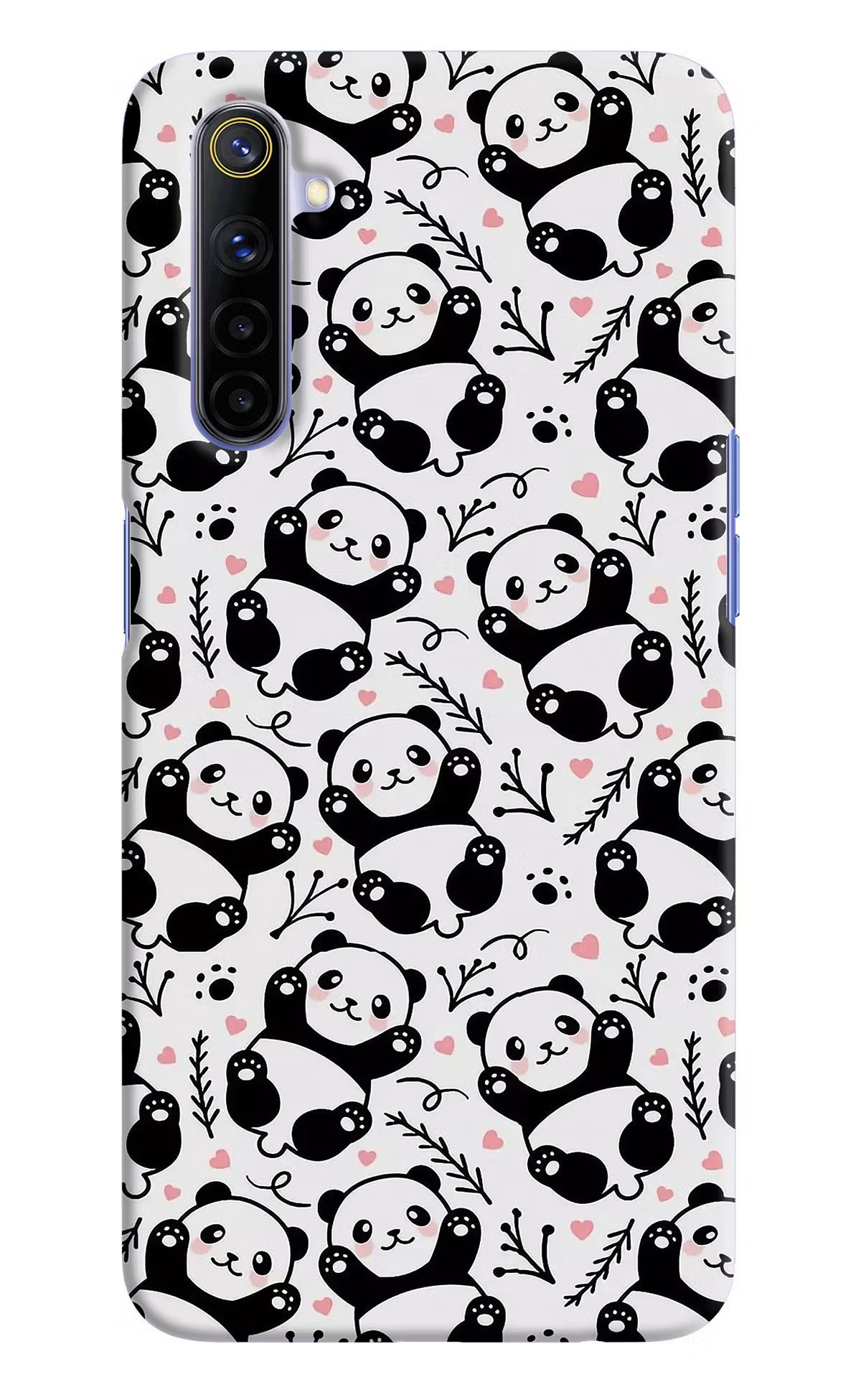Cute Panda Realme 6/6i Hard Case Back Cover by Casekaro