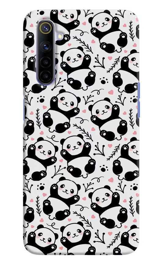 Cute Panda Realme 6/6i Hard Case Back Cover by Casekaro