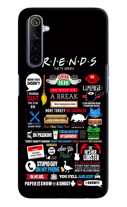 FRIENDS Realme 6/6i Hard Case Back Cover by Casekaro