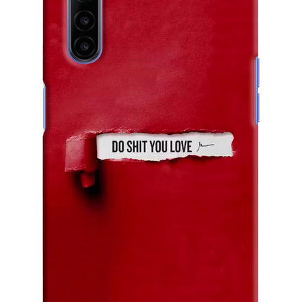Do Shit You Love Realme 6/6i Hard Case Back Cover by Casekaro