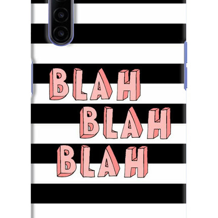 Blah Blah Blah Realme 6/6i Hard Case Back Cover by Casekaro