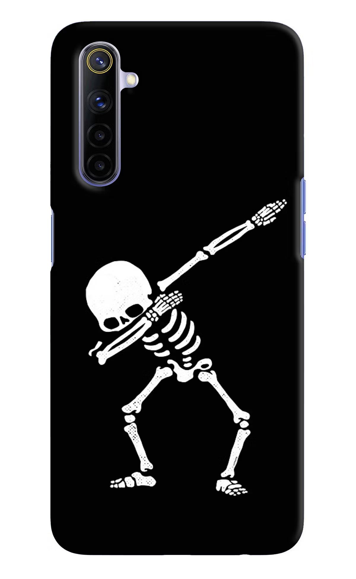 Dabbing Skeleton Art Realme 6/6i Hard Case Back Cover by Casekaro