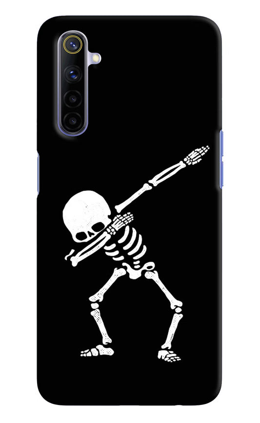 Dabbing Skeleton Art Realme 6/6i Hard Case Back Cover by Casekaro
