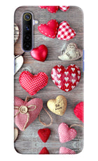 Love Wallpaper Realme 6/6i Hard Case Back Cover by Casekaro