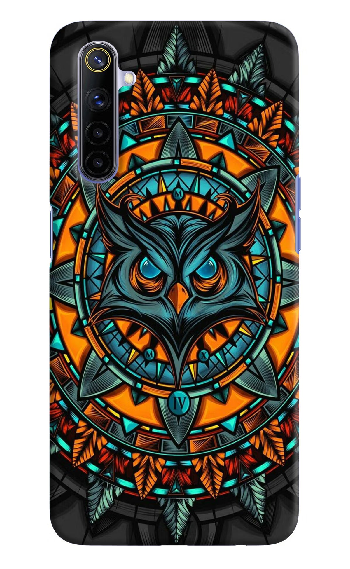 Angry Owl Art Realme 6/6i Hard Case Back Cover by Casekaro