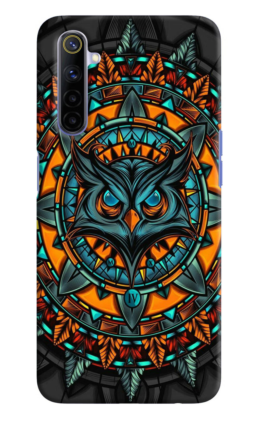 Angry Owl Art Realme 6/6i Back Cover, Hard case